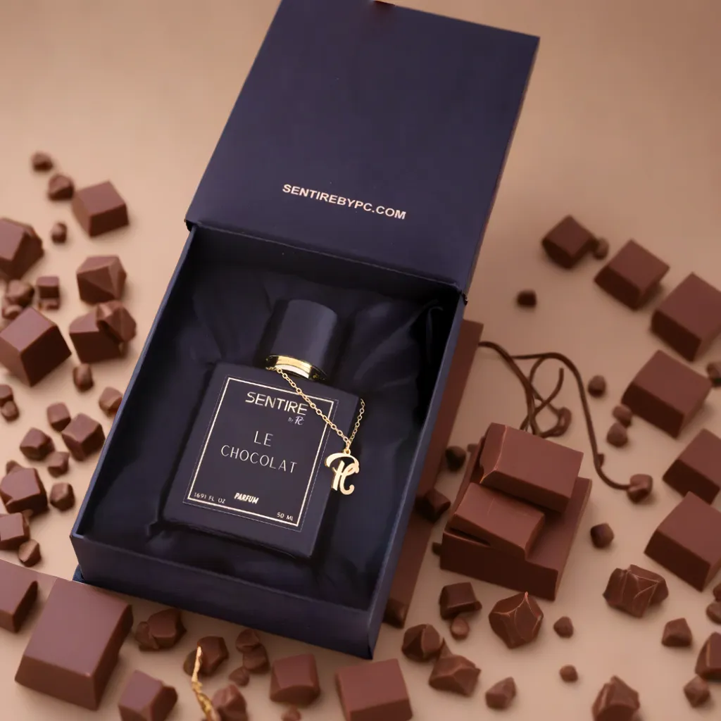 SENTIRE LE CHOCOLAT 50 ML - Exquisite Unisex Perfume, Ultra Long Lasting, Luxury Gift Box