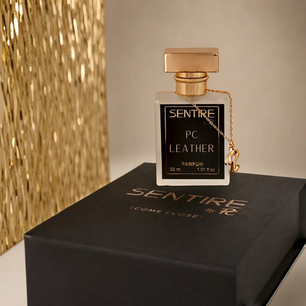 SENTIRE PC LEATHER 30 ML - Luxurious Unisex Perfume, Ultra Long Lasting, Perfect Gift