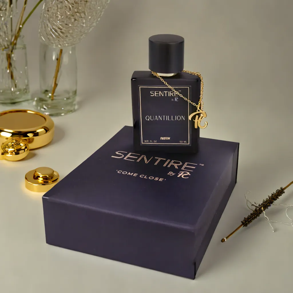 SENTIRE QUANTILLION 50 ML - Exquisite Unisex Perfume, Ultra Long Lasting, Luxury Gift Box