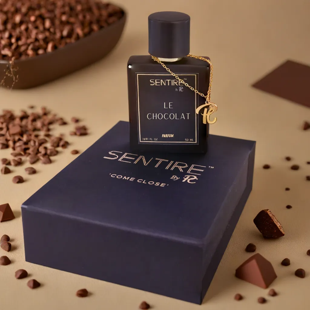 SENTIRE LE CHOCOLAT 50 ML - Exquisite Unisex Perfume, Ultra Long Lasting, Luxury Gift Box