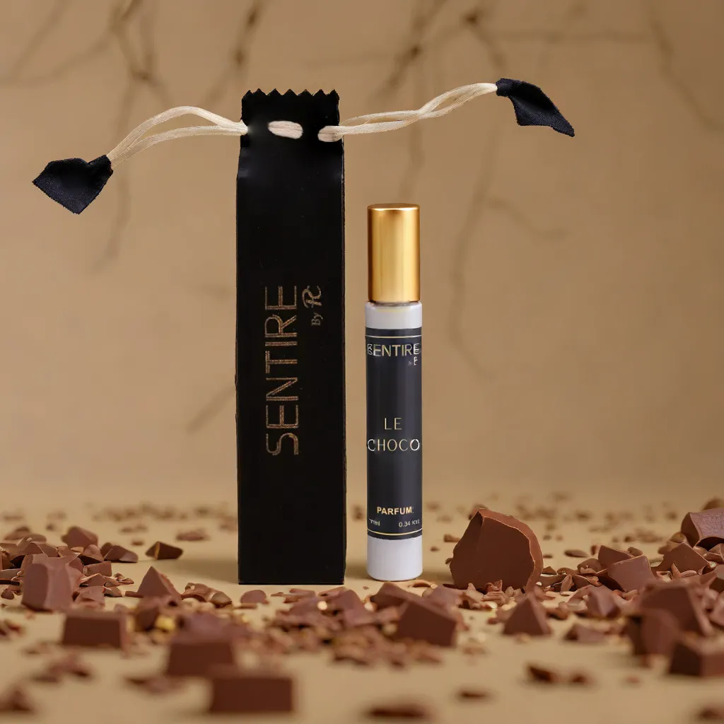 SENTIRE LE CHOCOLAT 10 ML - Luxurious Unisex Perfume, Ultra Long Lasting, Perfect Gift