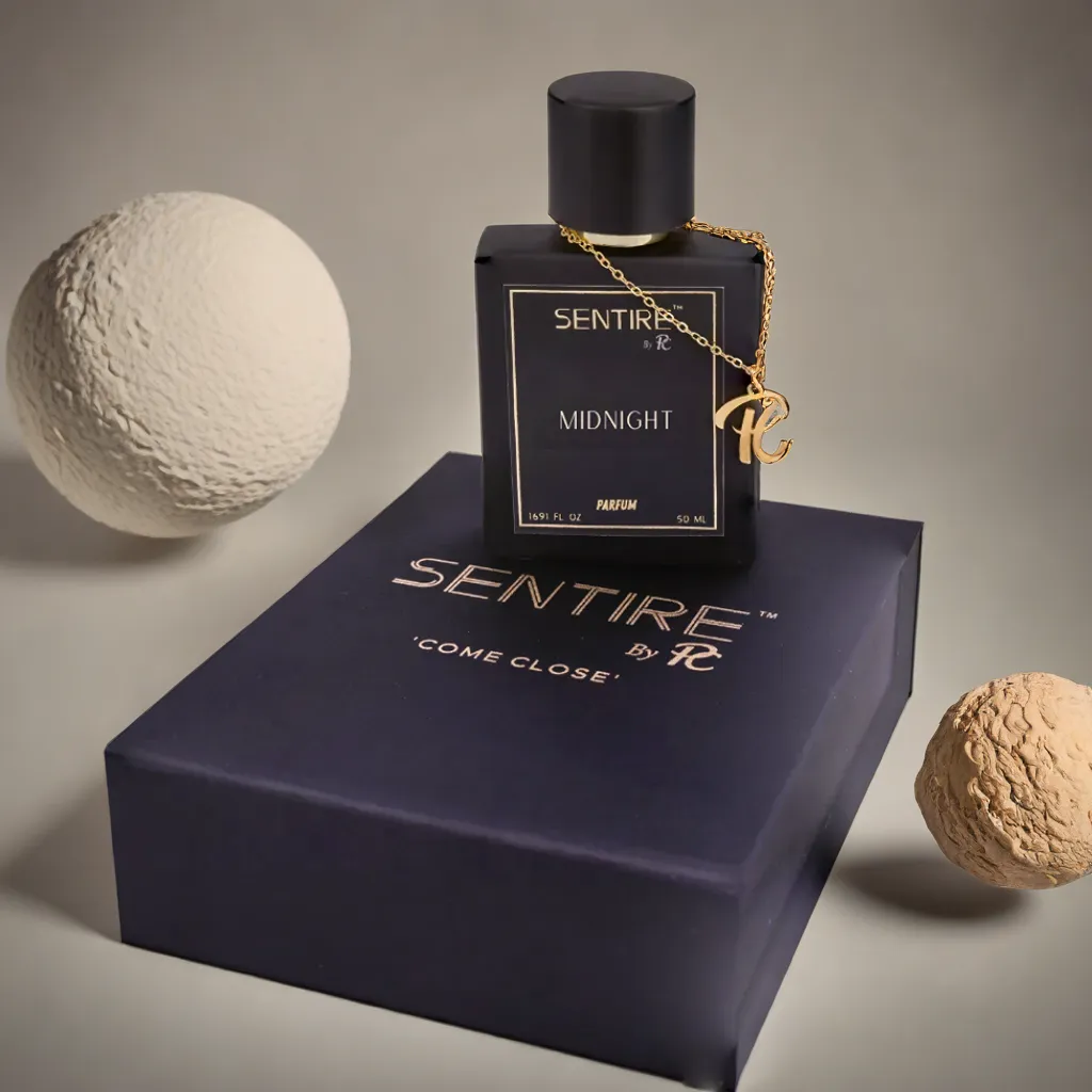 SENTIRE MIDNIGHT 50 ML - Exquisite Unisex Perfume, Ultra Long Lasting, Luxury Gift Box