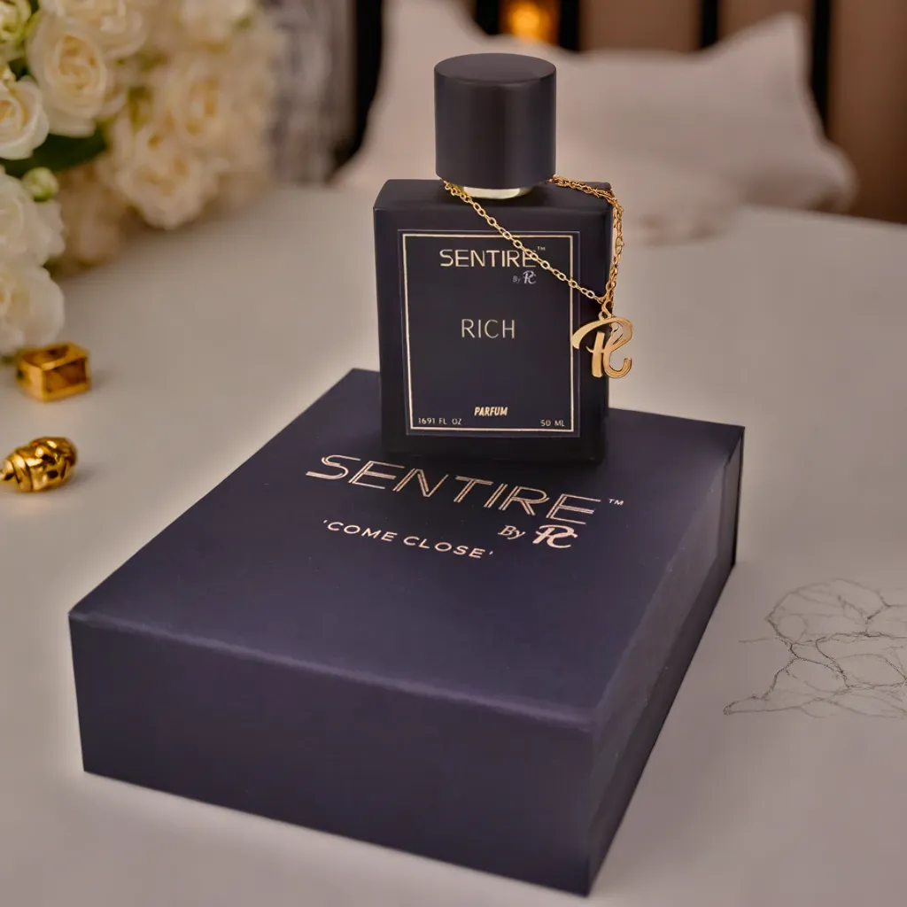 SENTIRE RICH 50 ML - Exquisite Unisex Fragrance, Ultra Long Lasting, Luxury Gift Packaging