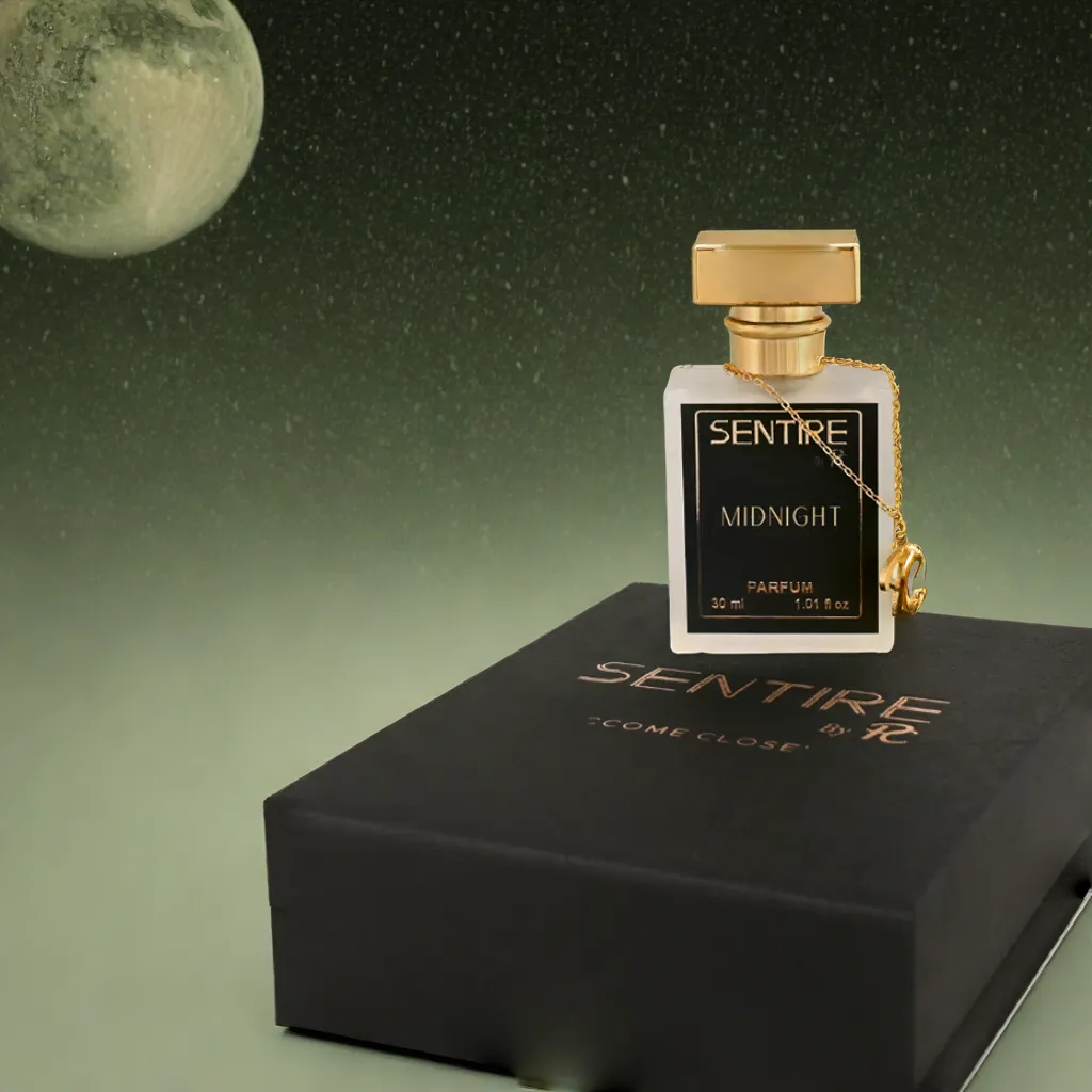 SENTIRE MIDNIGHT 30 ML - Exquisite Unisex Perfume, Ultra Long Lasting, Luxury Gift Box