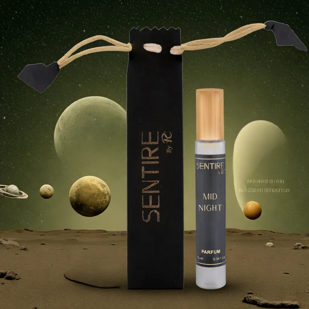 SENTIRE MIDNIGHT 10 ML - Exquisite Unisex Perfume, Ultra Long Lasting, Luxury Gift Box