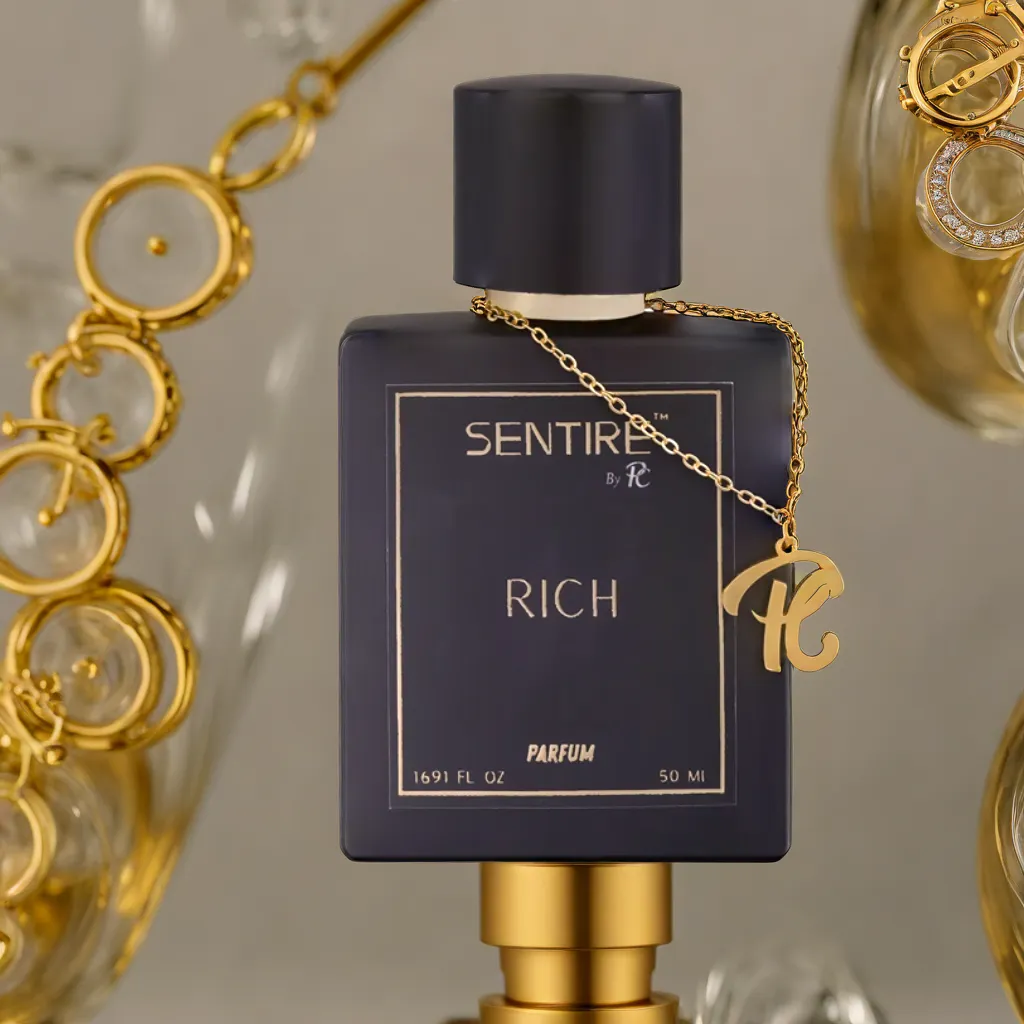 SENTIRE RICH 50 ML - Exquisite Unisex Fragrance, Ultra Long Lasting, Luxury Gift Packaging